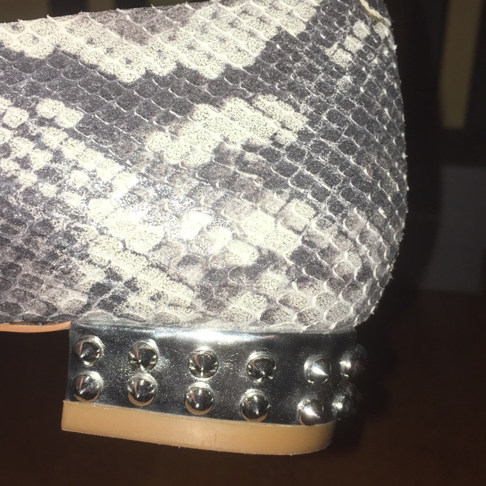 Snakeskin flat - Picture 4 of 5